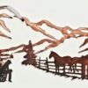 Cabin Horse Scene