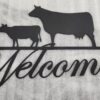 Cow Welcome Sign - Image 2